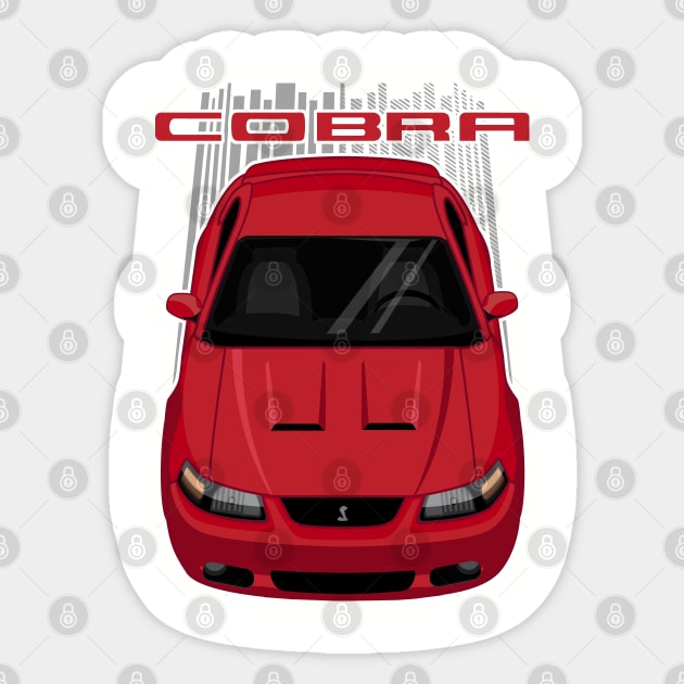 Mustang Cobra Terminator 2003 to 2004 - Redfire Sticker by V8social